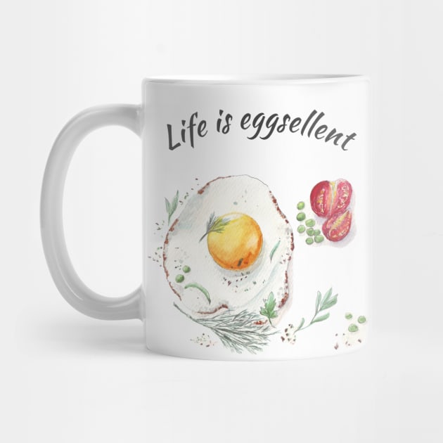 Life is Eggsellent by Wolshebnaja